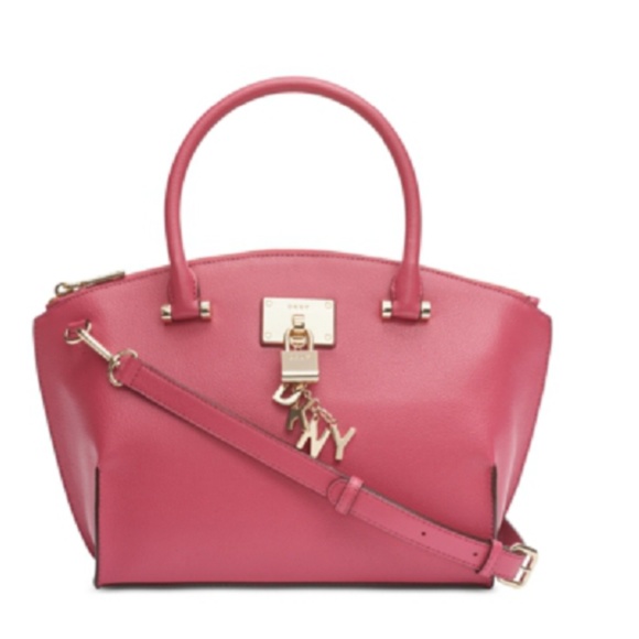 Dkny Bags Dkny Women Pink Elissa Satchel Dk114 Poshmark
